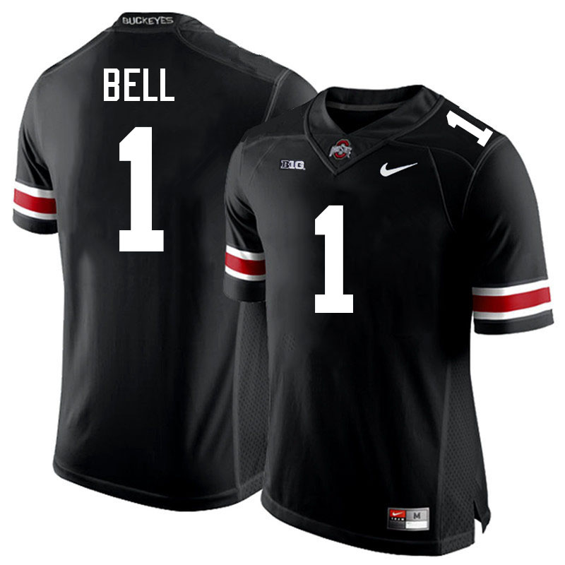 Phillip Bell Ohio State Buckeyes Jersey College Football Uniforms-Black